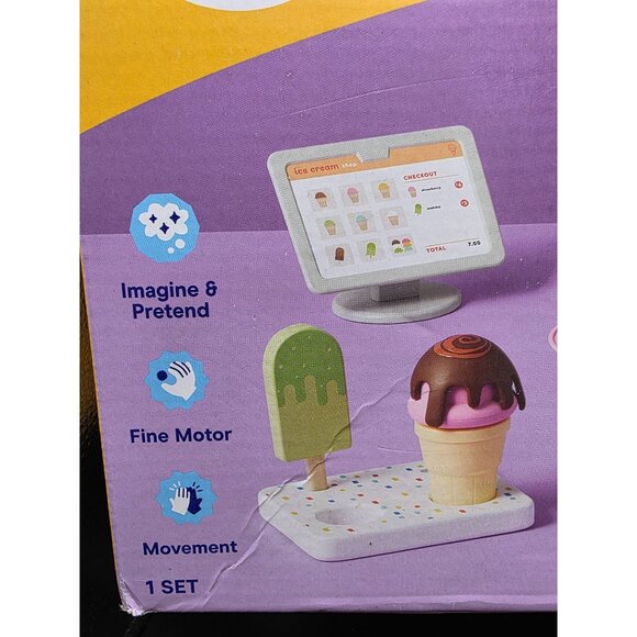Giggle Scape Ice Cream Shop Play Set - Picture 3 of 6